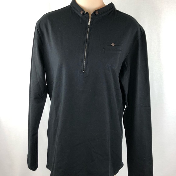 Black long sleeve Fashion shirt - Picture 1 of 7